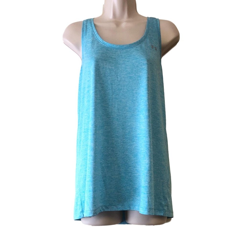 UNDER ARMOUR Light Blue Racerback Tank Top